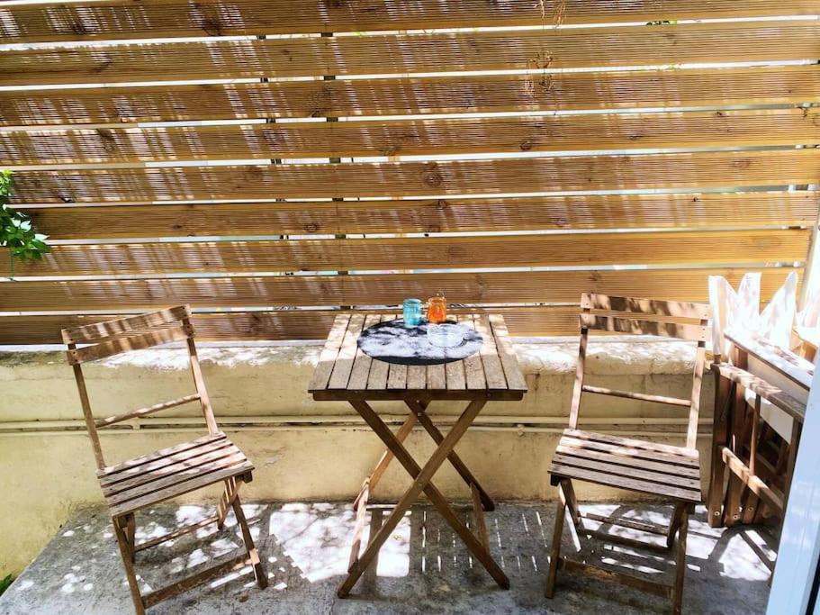 Cute Full Apt W/Backyard In Paleo Faliro Athen Exterior foto